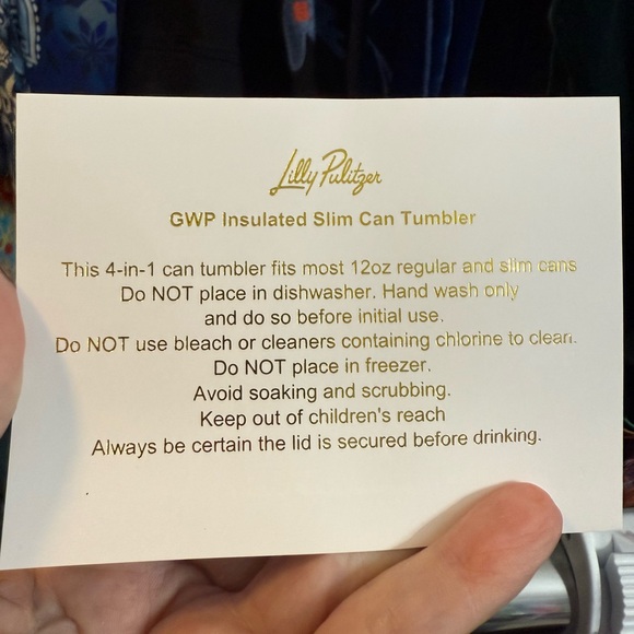 3/1 Lilly Pulitzer Can Coolers G.W.P. - Picture 9 of 11